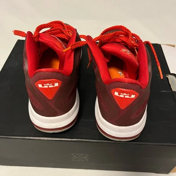 Nike LeBron James Cherry Red Low Top Sneakers Men’s Size 11 UGC See Photos - Picture 8 of 13